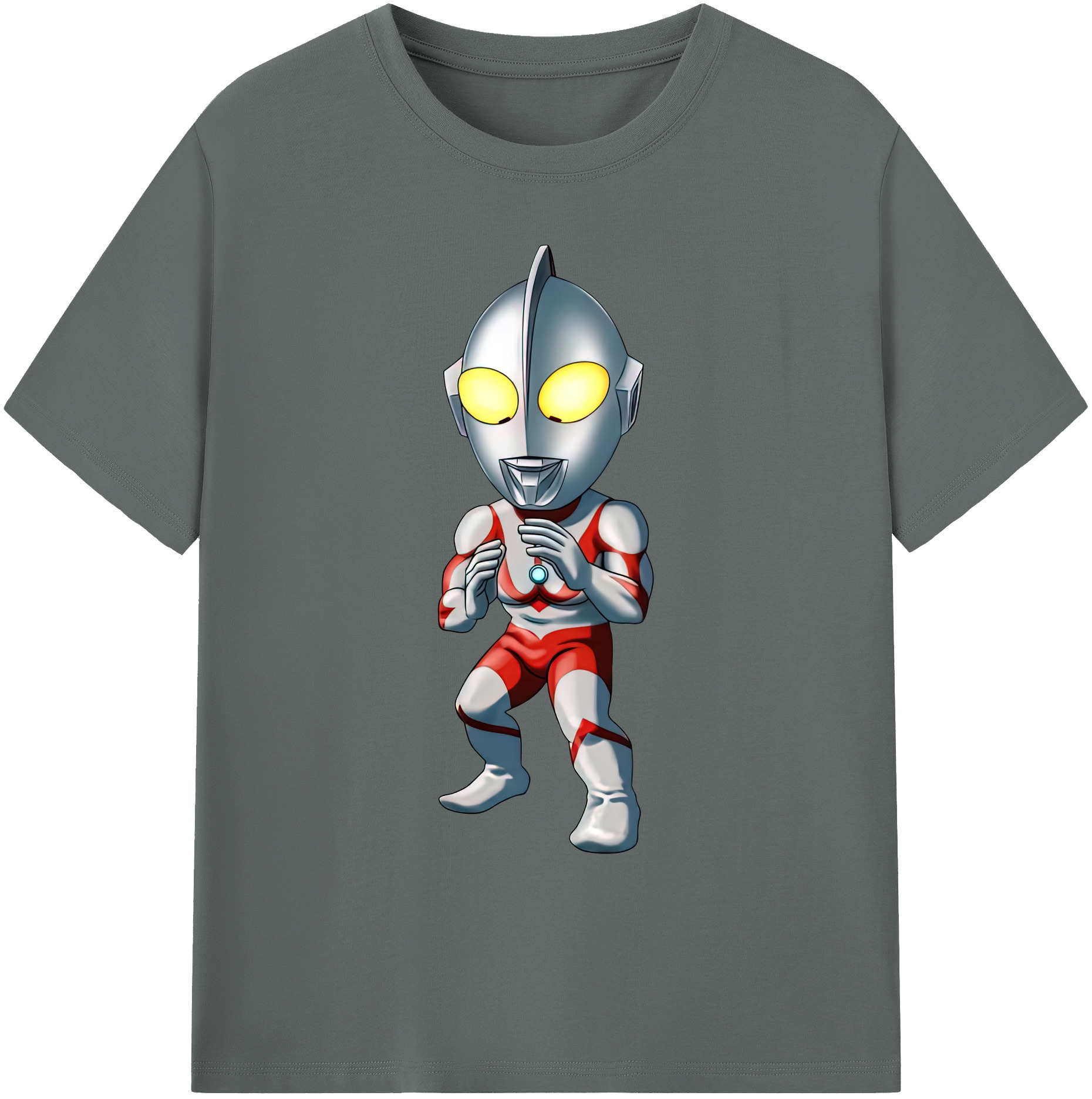 （画像用） ウルトラマン Ultraman 綿100％ メンズ半袖Tシャツ｜肌触りやわらか＆通気性
